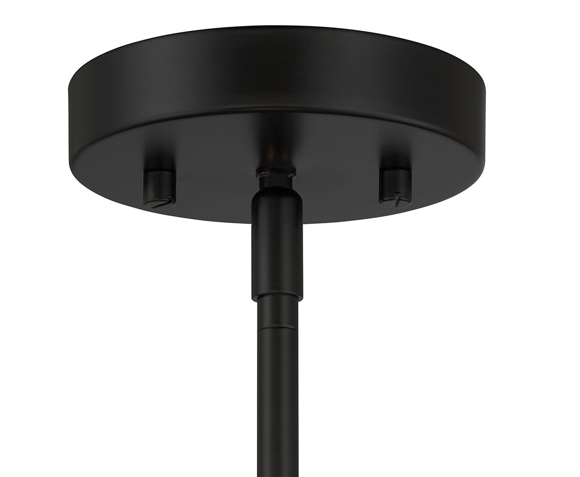 55694-FB - Hailie 4 Light 14.13" Wide Pendant - Flat Black