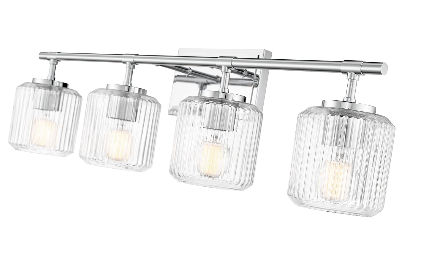 7515-4V-CH - Landon 4 Light 32" Vanity - Chrome