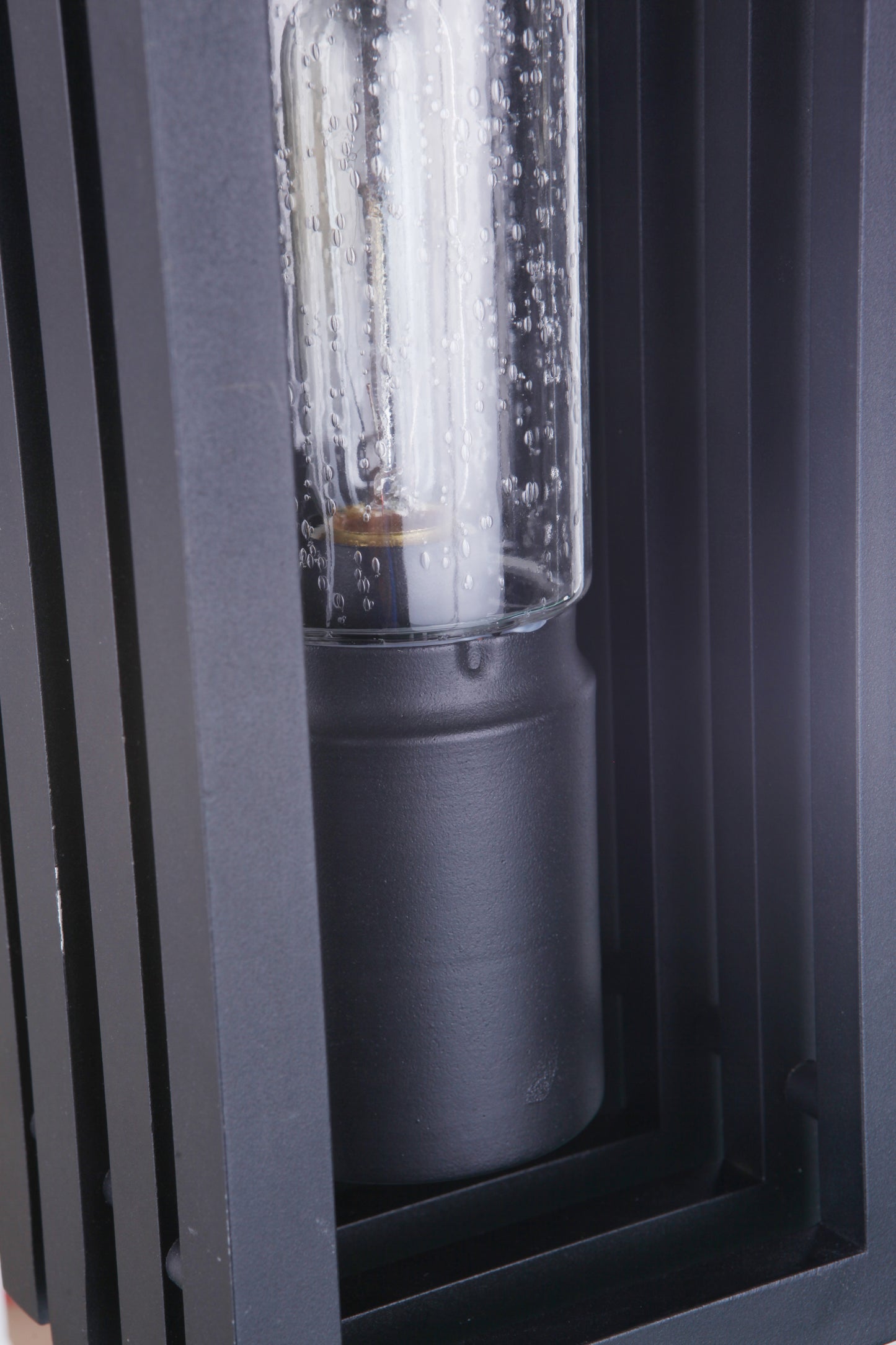 ZA2810-TB - Carmel 1 Light 16" High Outdoor Wall Lantern - Textured Black
