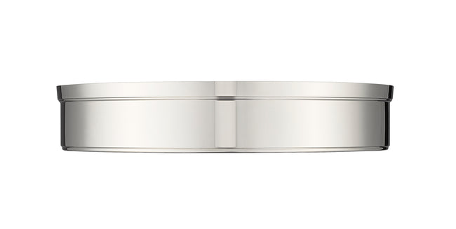 1944F22-PN-LED - Anders 3 Light Flush 22" Mount - Polished Nickel