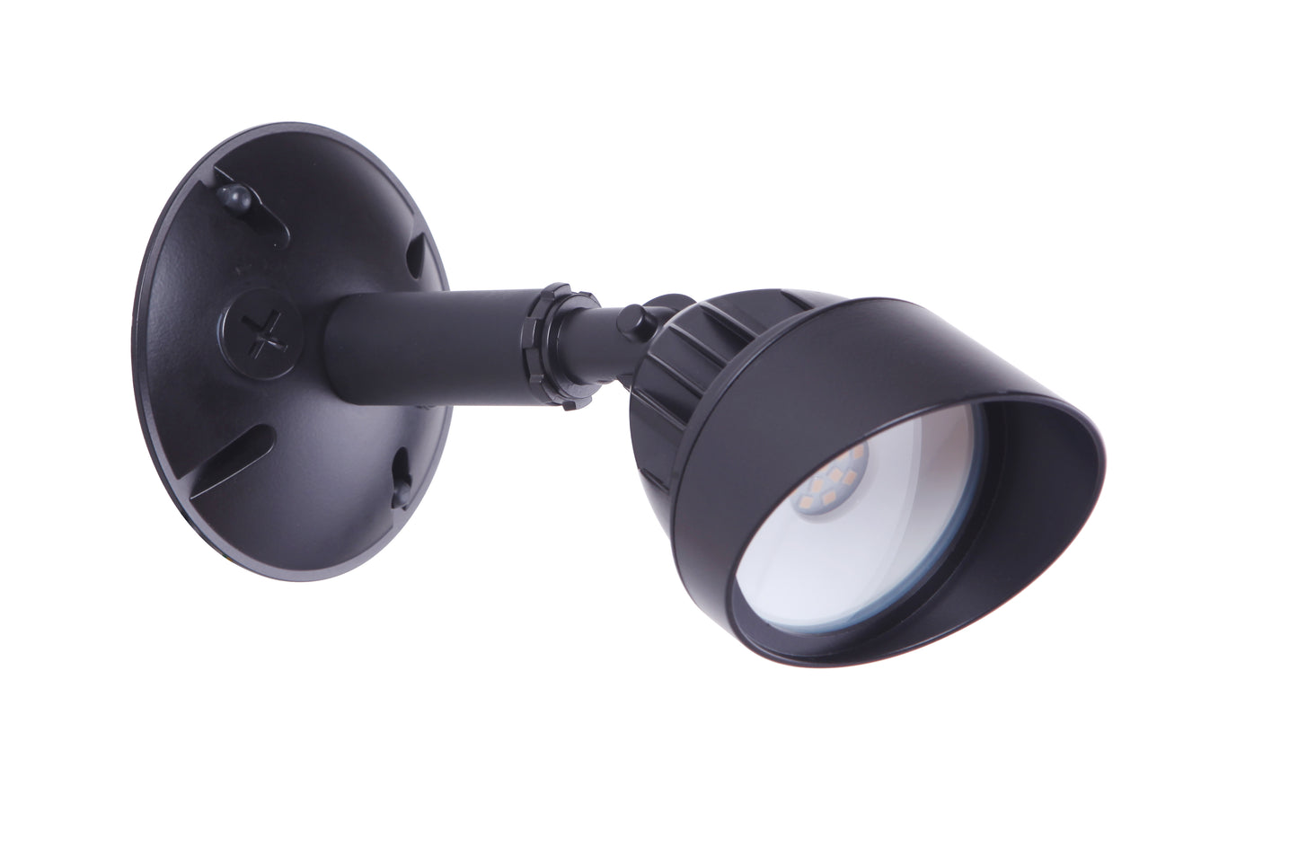 Z421-MN-LED - LED Flood 1 Light 4.45" Wide Outdoor Flood - Midnight