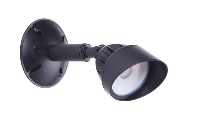 Z421-MN-LED - LED Flood 1 Light 4.45" Wide Outdoor Flood - Midnight