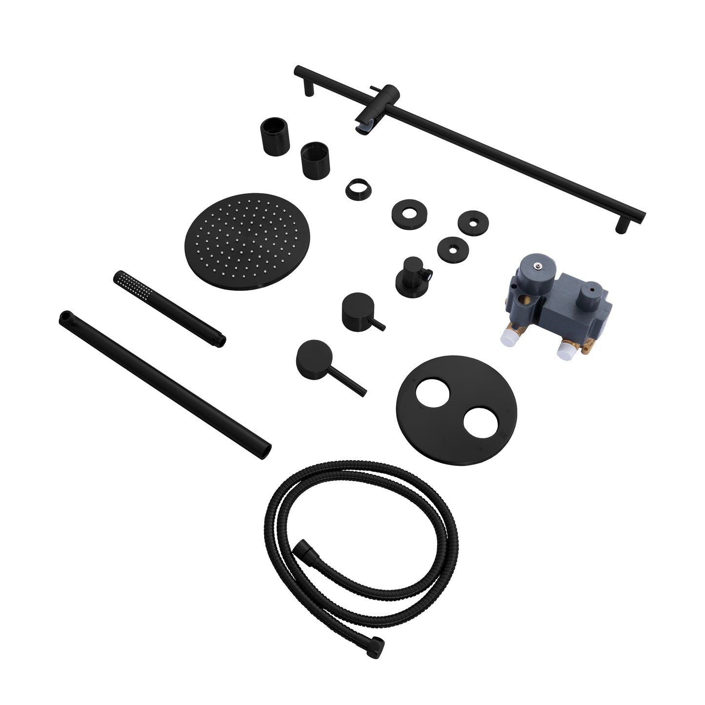 ELD-SHS-MB - Autograph Edition El Dorado Shower System in Matte Black