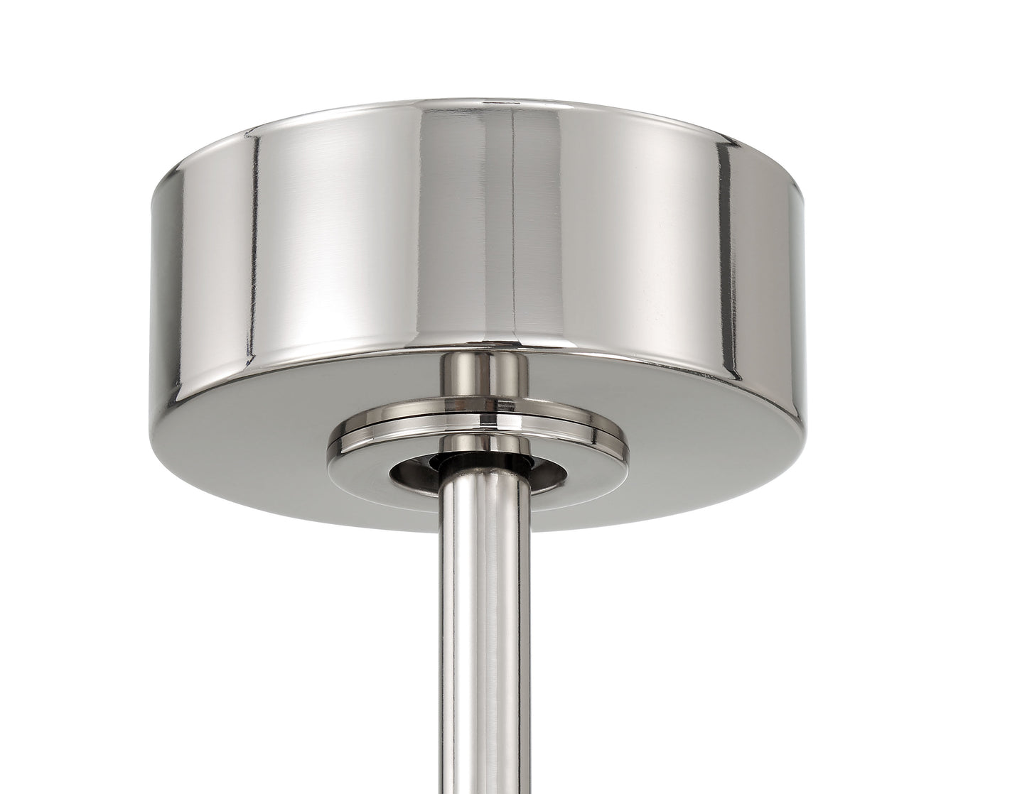 PHB60WPLN3-NWF - Phoebe 60" Indoor Ceiling Fan without Wifi 60" 3 Blade Ceiling Fan with Light Kit - White / Polished Nickel
