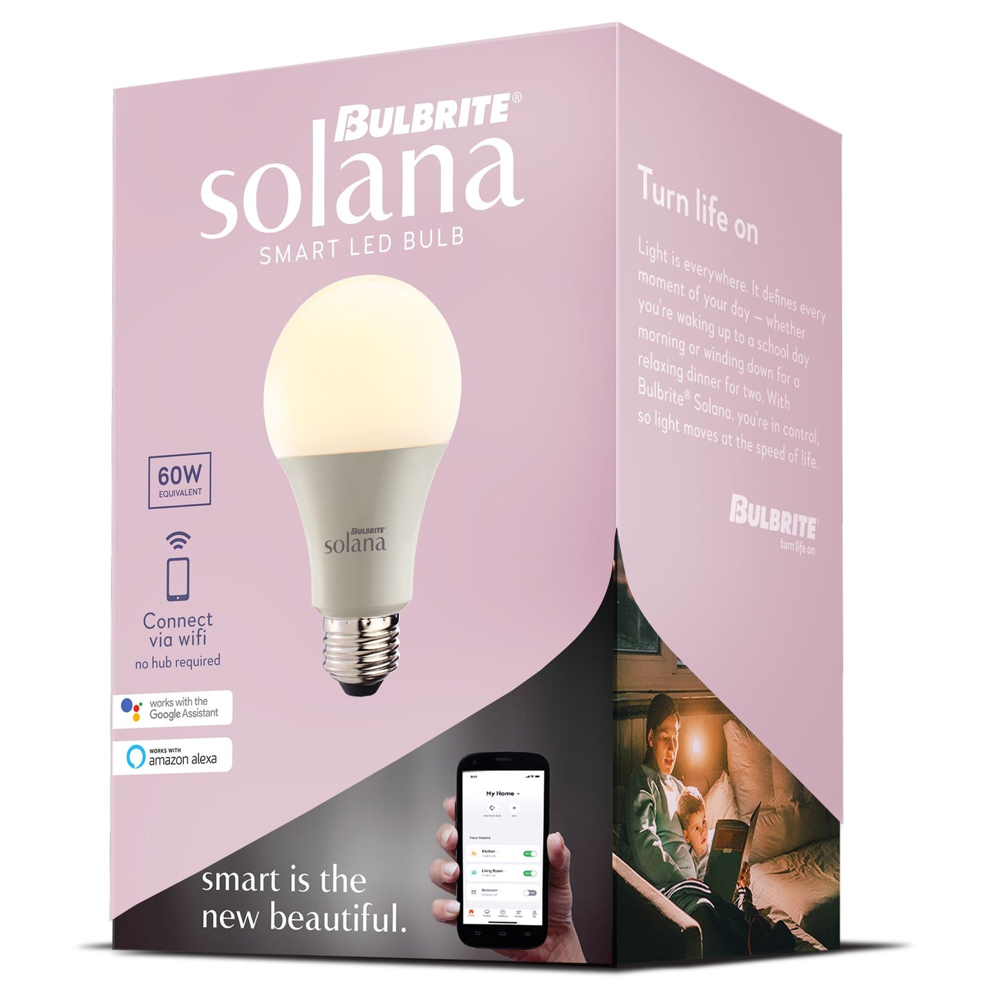 190121 - Frost A19 Wi-Fi Smart LED Light Bulb - 8 Watt - Adjustable Color Temperature - 8 Pack