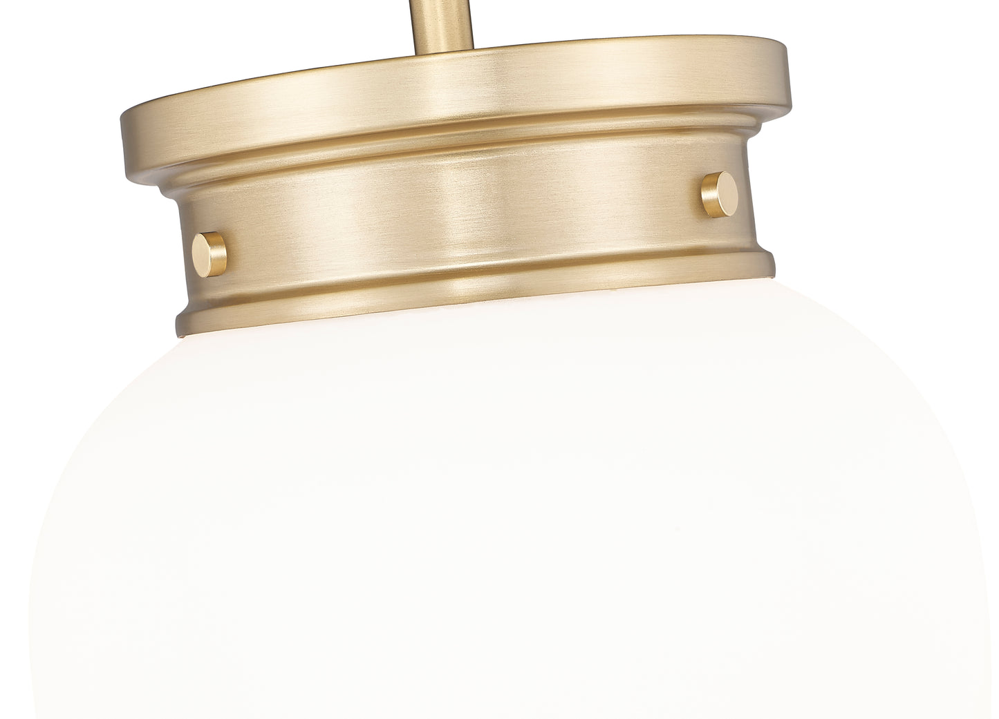 1945P9-MGLD - Gideon 1 Light 10" Pendant - Modern Gold