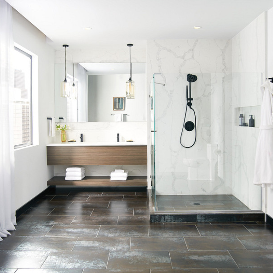 TS3661NHBL - Annex Shower Only - No Showerhead - Matte Black