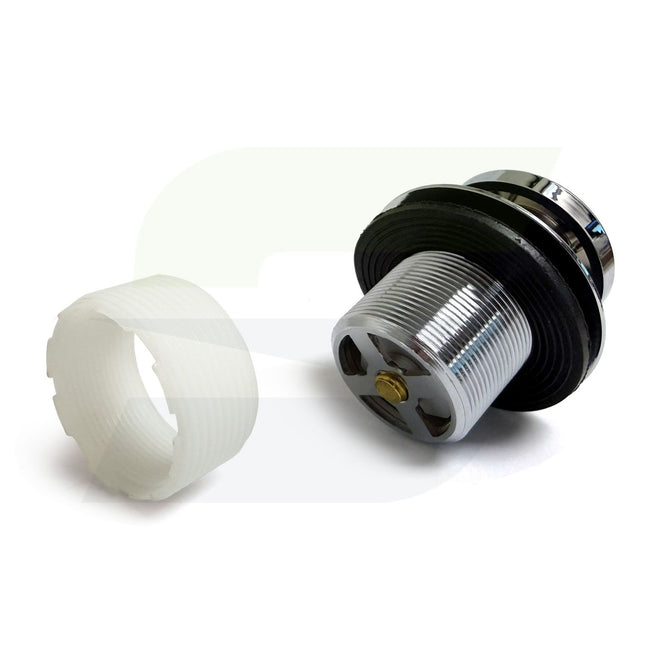 TD1500 - Chrome Plated Brass Tub Drain with Tip-toe Stopper