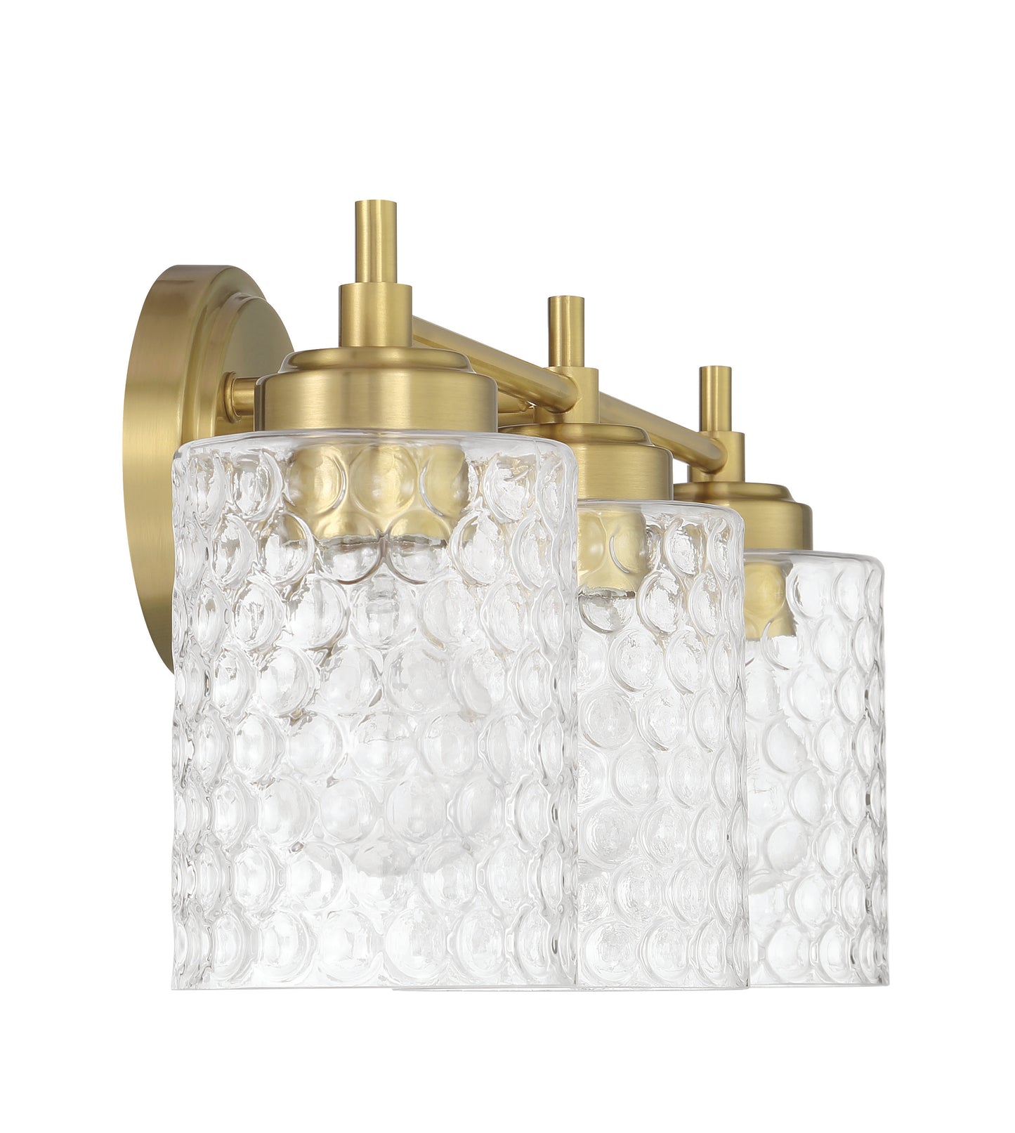 60503-SB - Claire 3 Light 21" Wide Vanity Light - Satin Brass