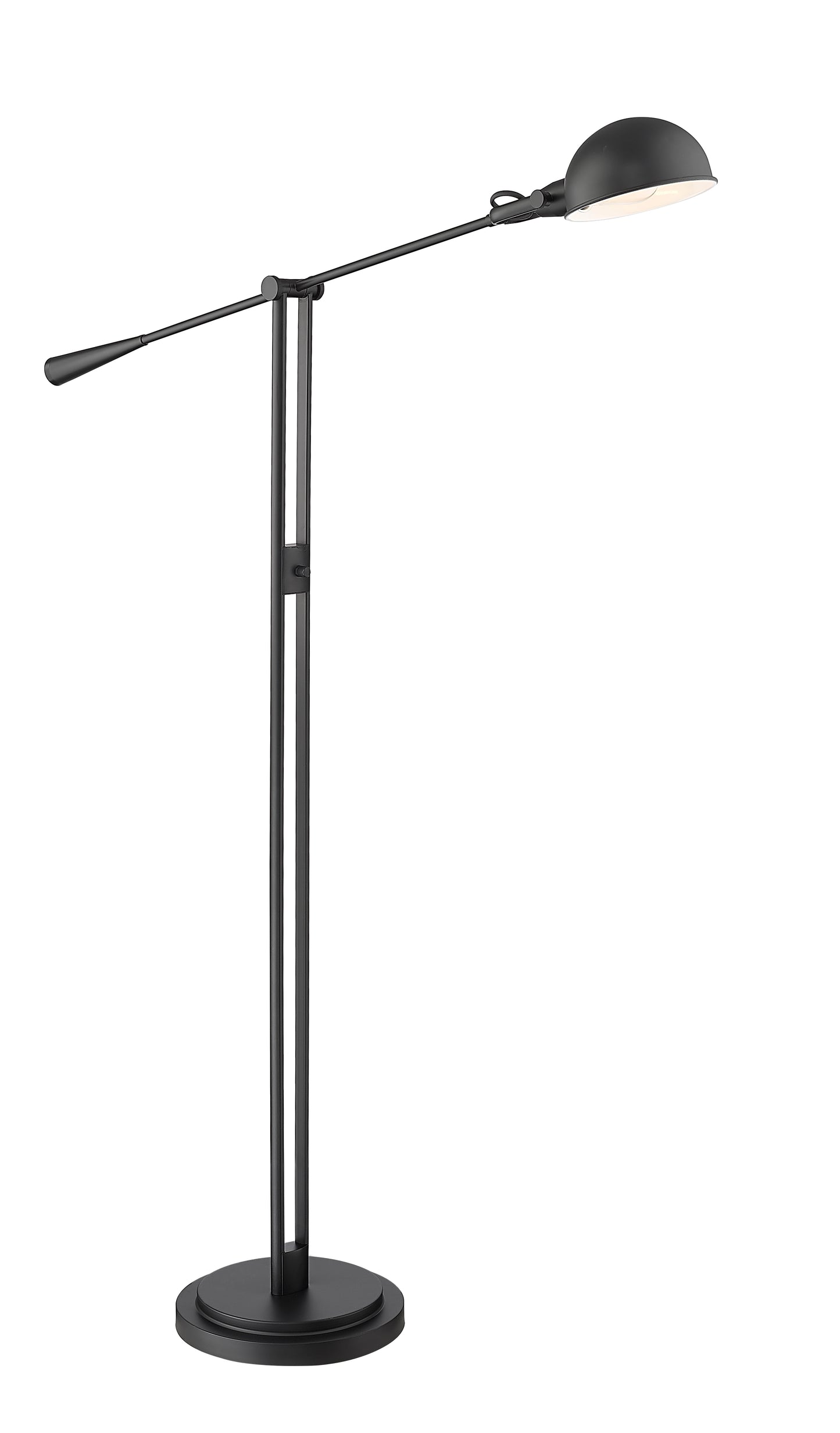 741FL-MB - Grammercy Park 1 Light Floor 82" Lamp - Matte Black