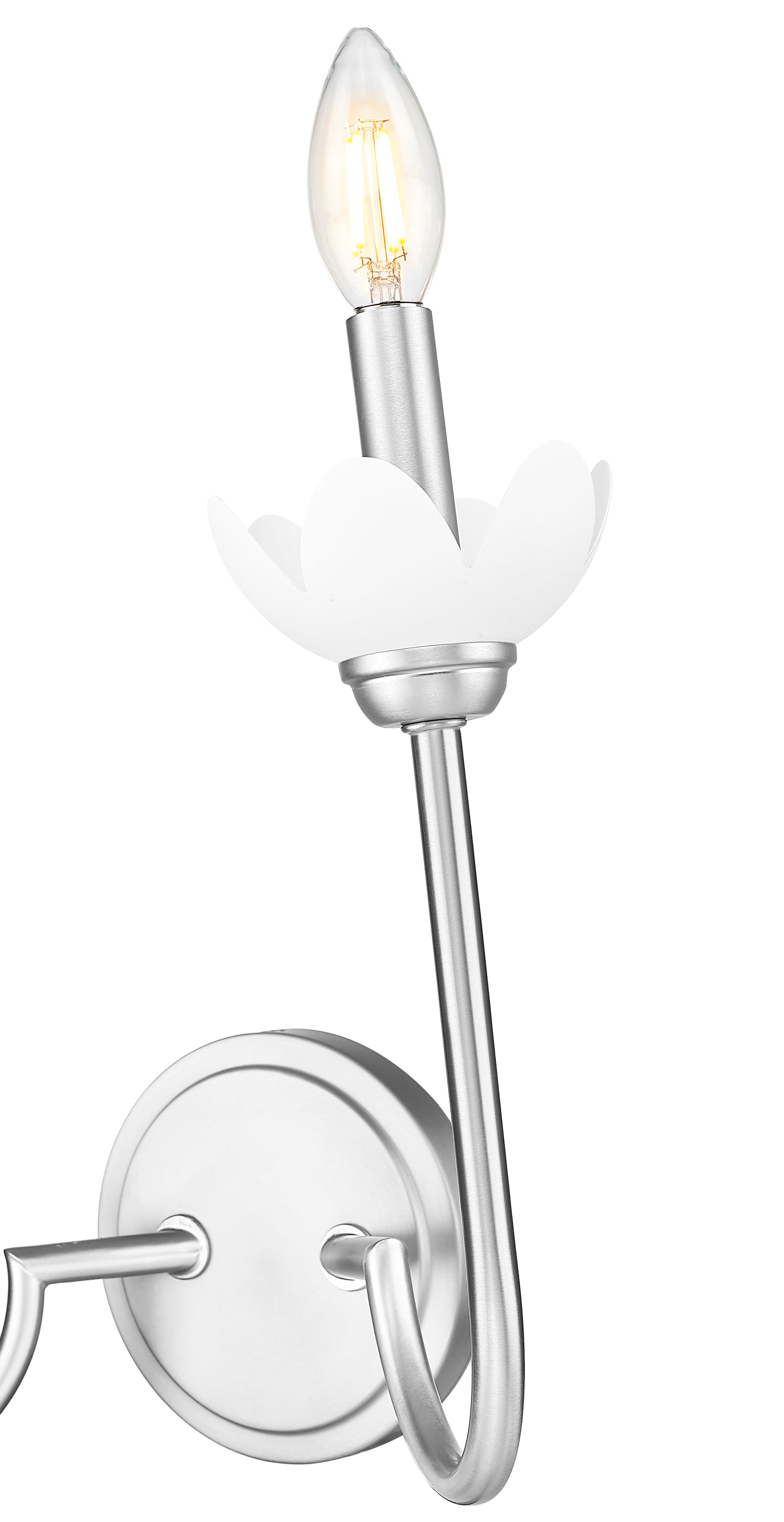 352-2S-BN - Allistair 2 Light Wall 12" Sconce - Brushed Nickel