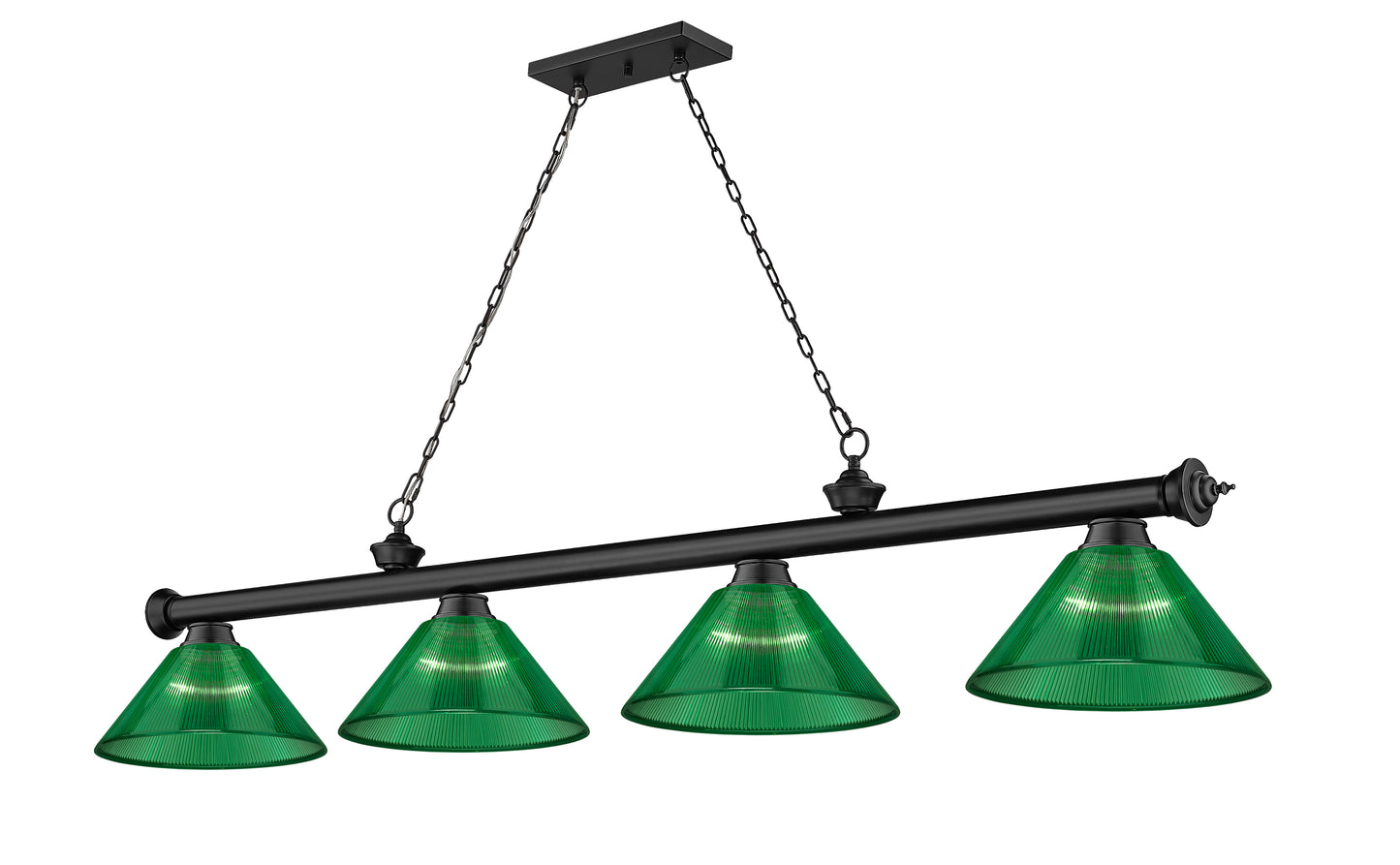 2306-4MB-ARG - Cordon 4 Light 81" Billiard - Matte Black