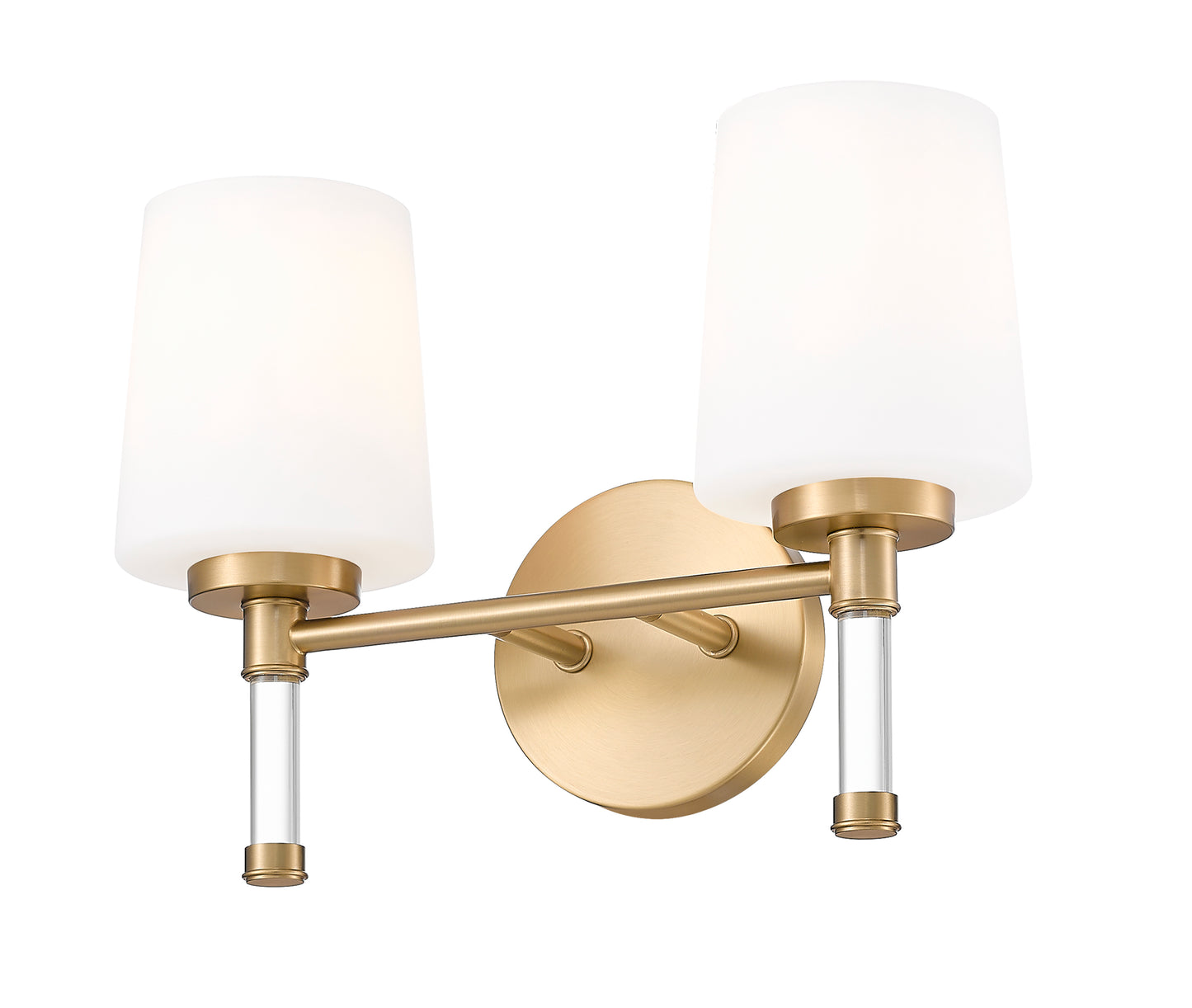 7700-2V-MGLD - Henri 2 Light 14" Vanity - Modern Gold
