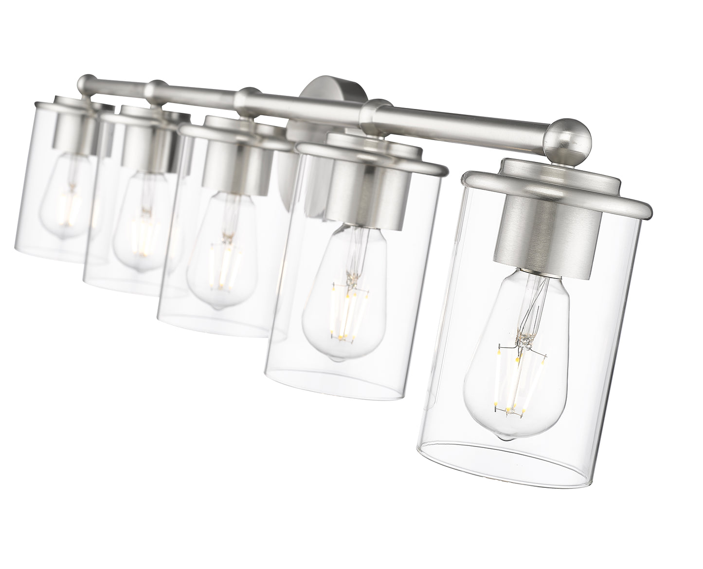 742-5V-BN - Thayer 5 Light 39" Vanity - Brushed Nickel