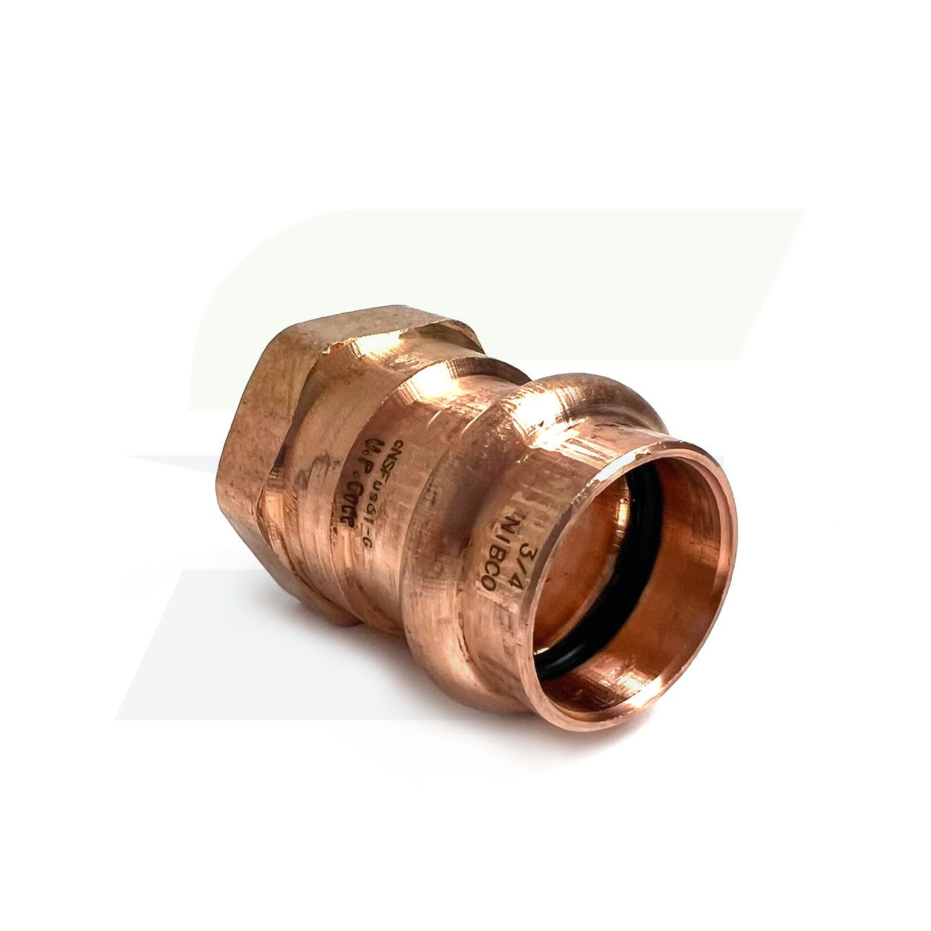 PC603 - Copper 3/4" Press x Female Adapter