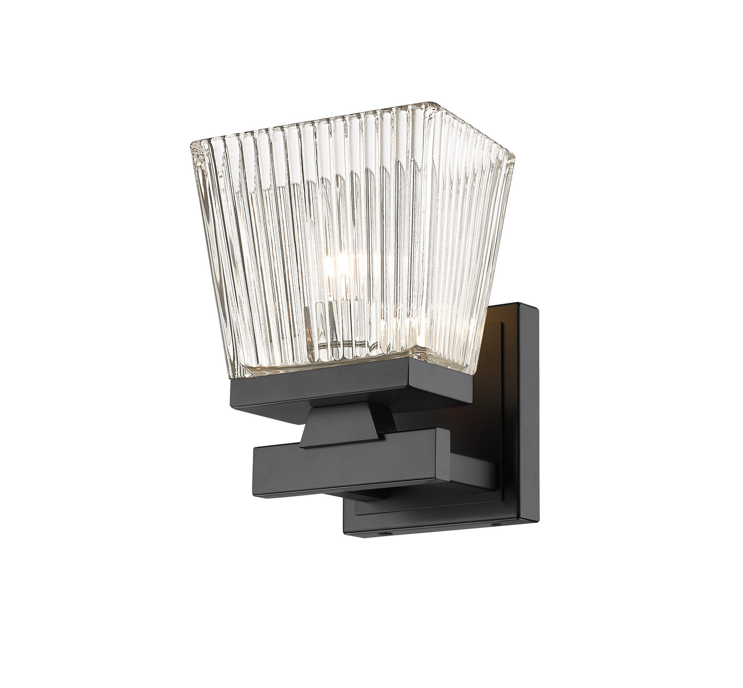 1936-1S-MB - Astor 1 Light Wall 8" Sconce - Matte Black
