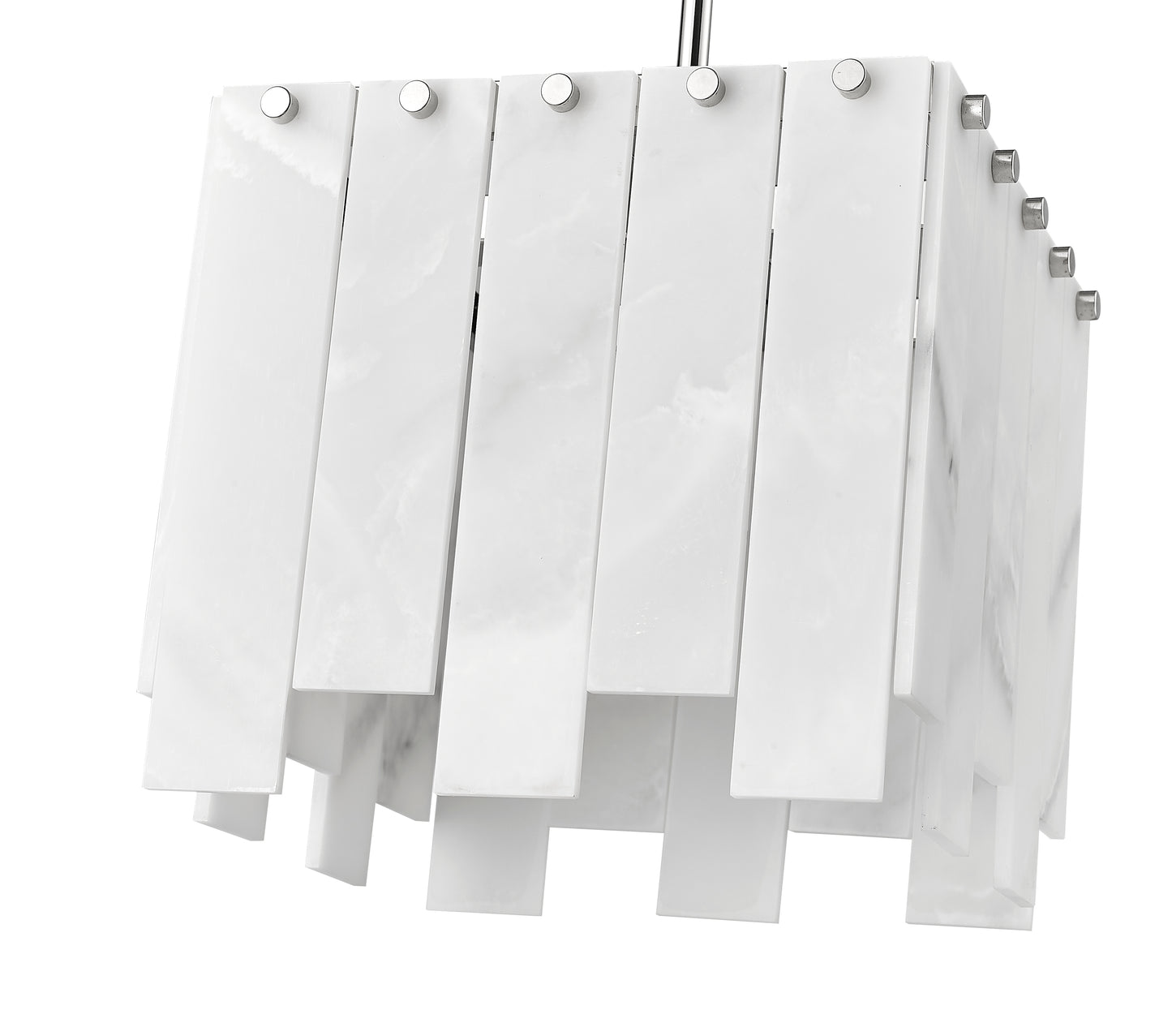 345P12-PN - Viviana 1 Light 12" Pendant - Polished Nickel