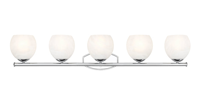 1963-5V-CH - Colette 5 Light 42" Vanity - Chrome
