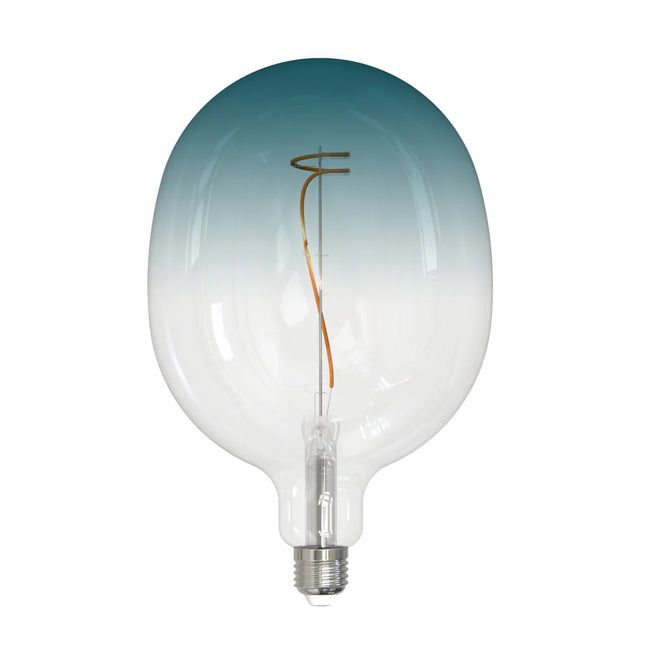 776322 - Filaments Dimmable C53 Clear / Blue Glass Medium Base - 4.5 Watt - 3000K