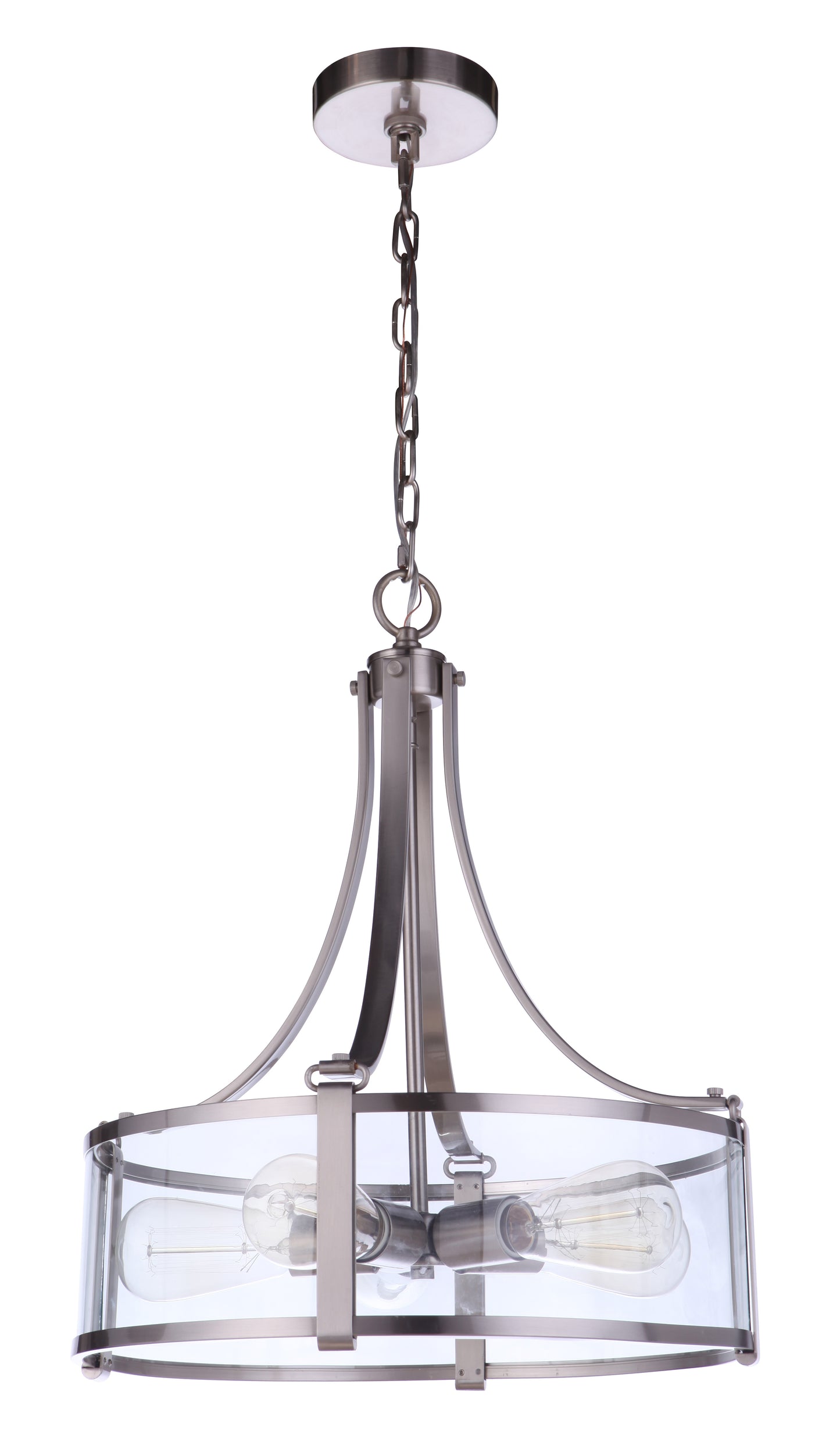 55395-BNK - Elliot 5 Light 16" Wide Pendant - Brushed Nickel