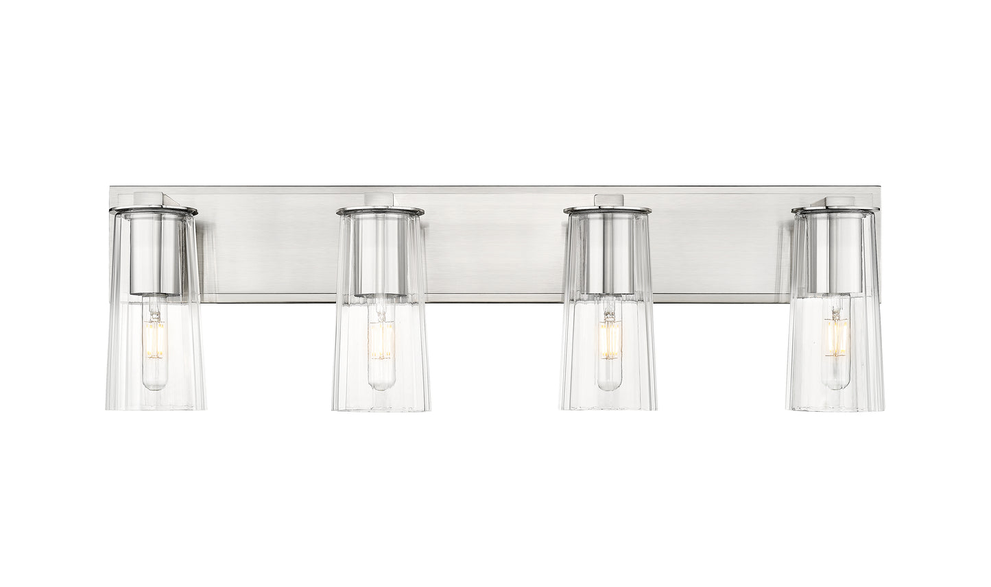 826-4V-BN - Titus 4 Light 32" Vanity - Brushed Nickel
