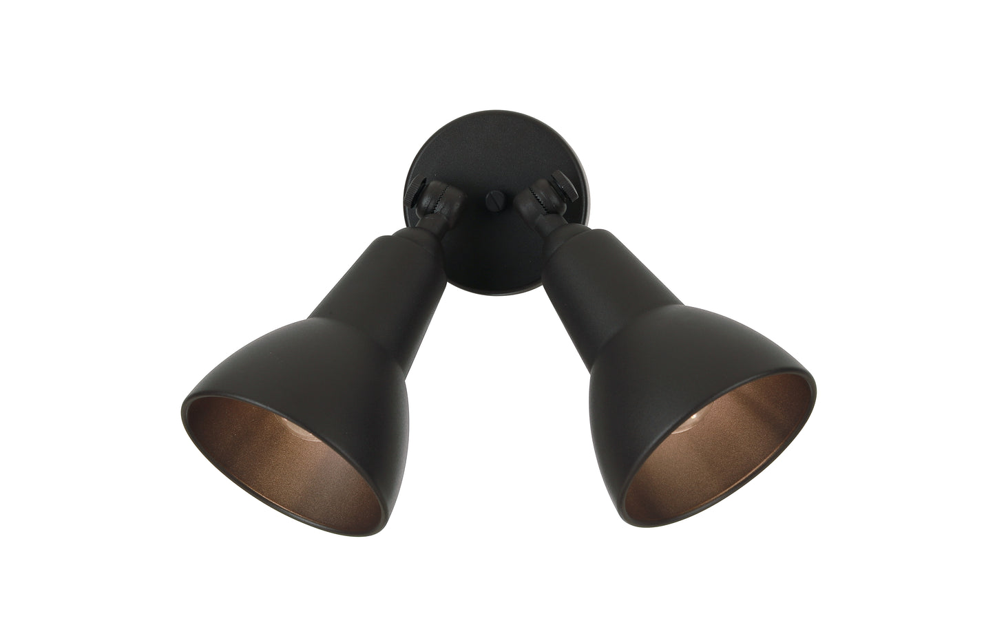 Z402-DTZ - Flood Light 2 Light 11" Outdoor Flood - Dark Textured Bronze