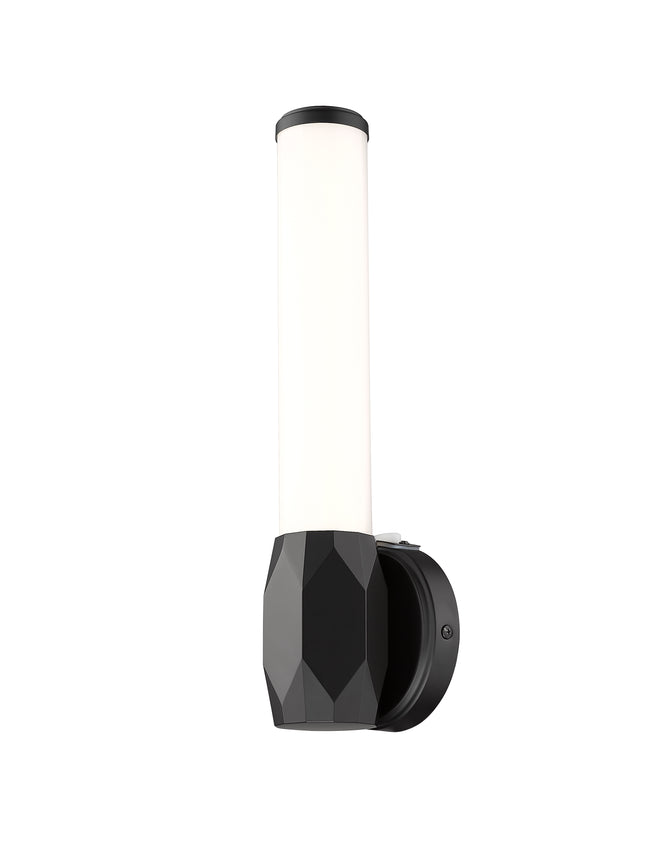 1010-1S-MB-LED - Cooper 1 Light Wall 16" Sconce - Matte Black