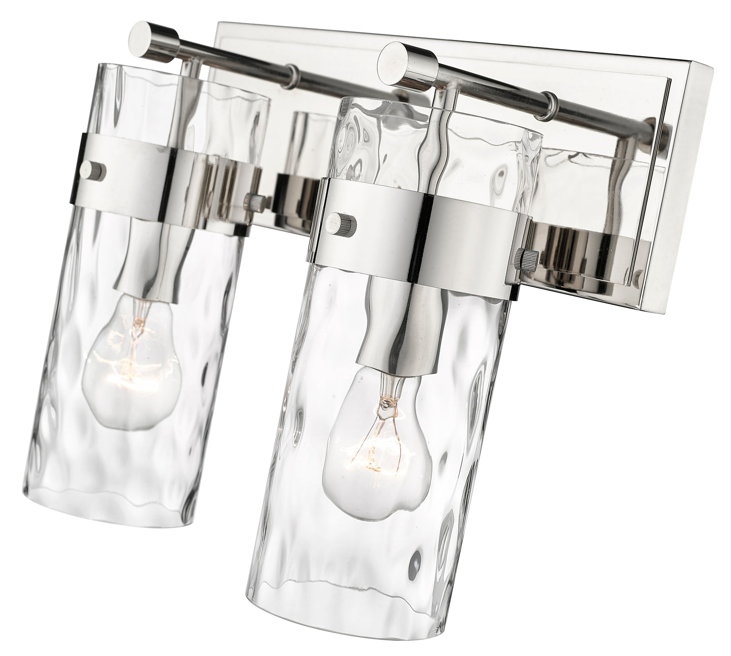 3035-2V-PN - Fontaine 2 Light 14" Vanity - Polished Nickel