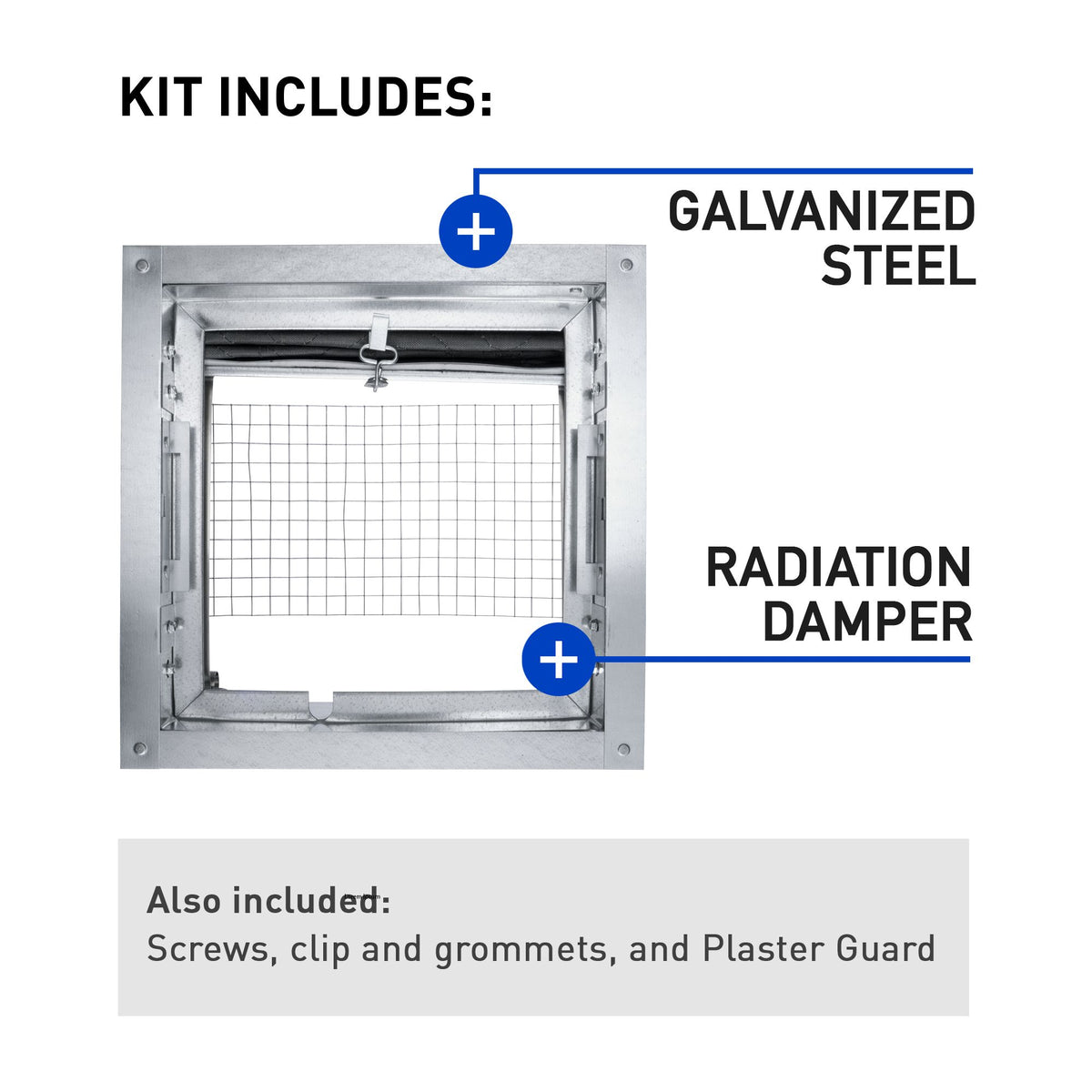 PC-RD06C6 - FlexDamper All-In-One Radiation Damper
