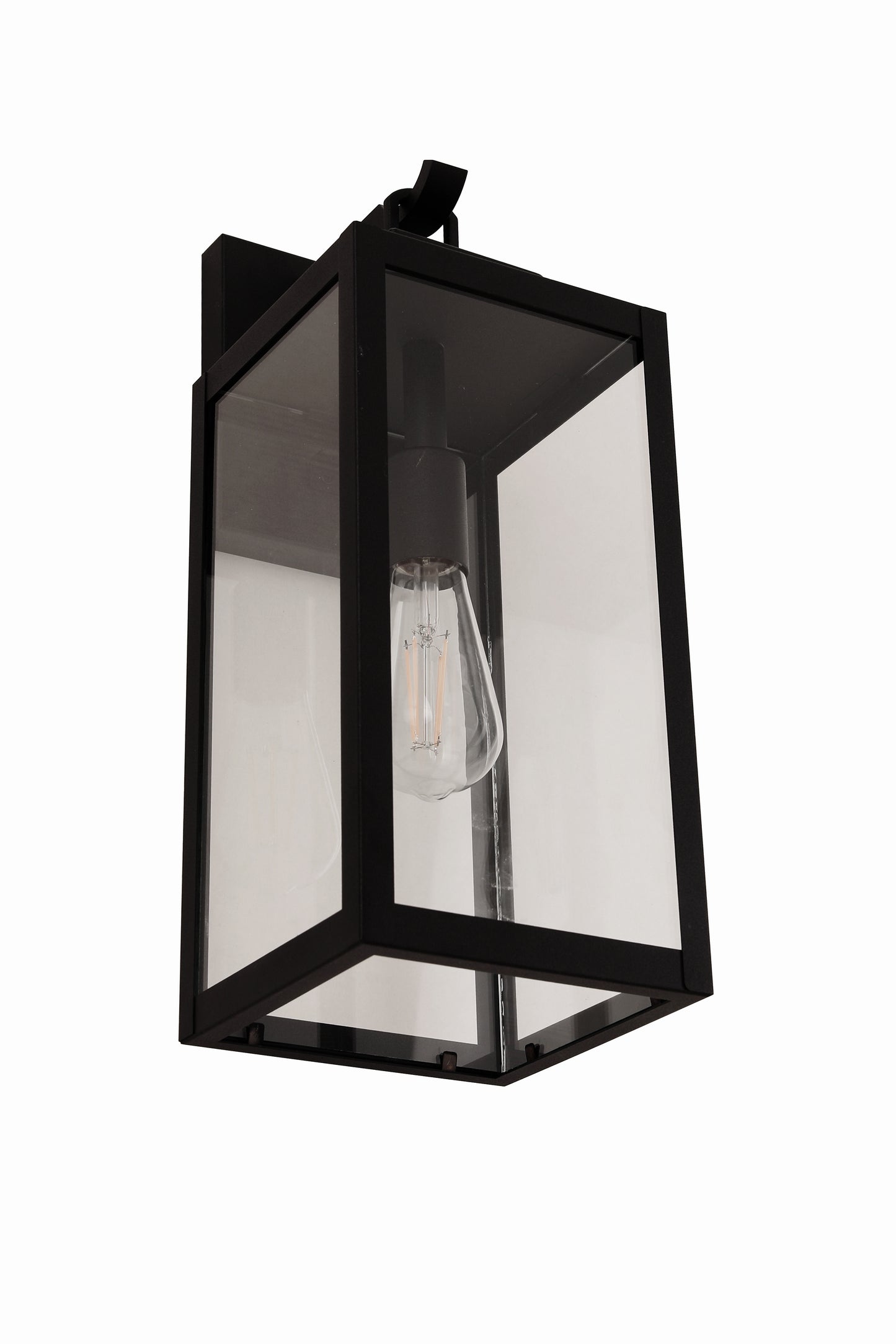 ZA6814-TB - Marin 1 Light 17" High Outdoor Wall Lantern - Textured Black
