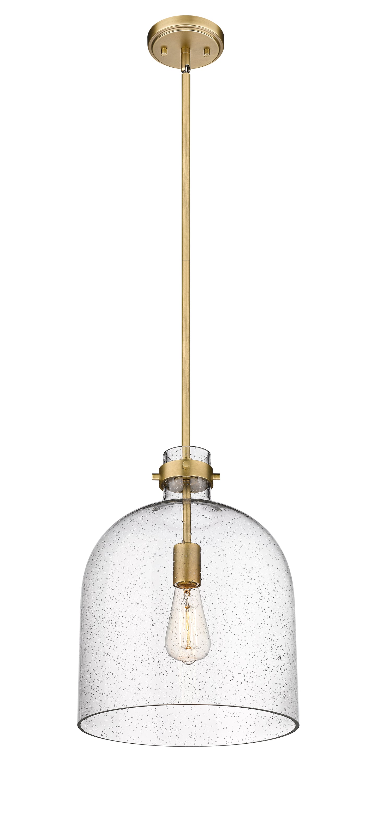 817-12RB - Pearson 1 Light 12" Pendant - Rubbed Brass