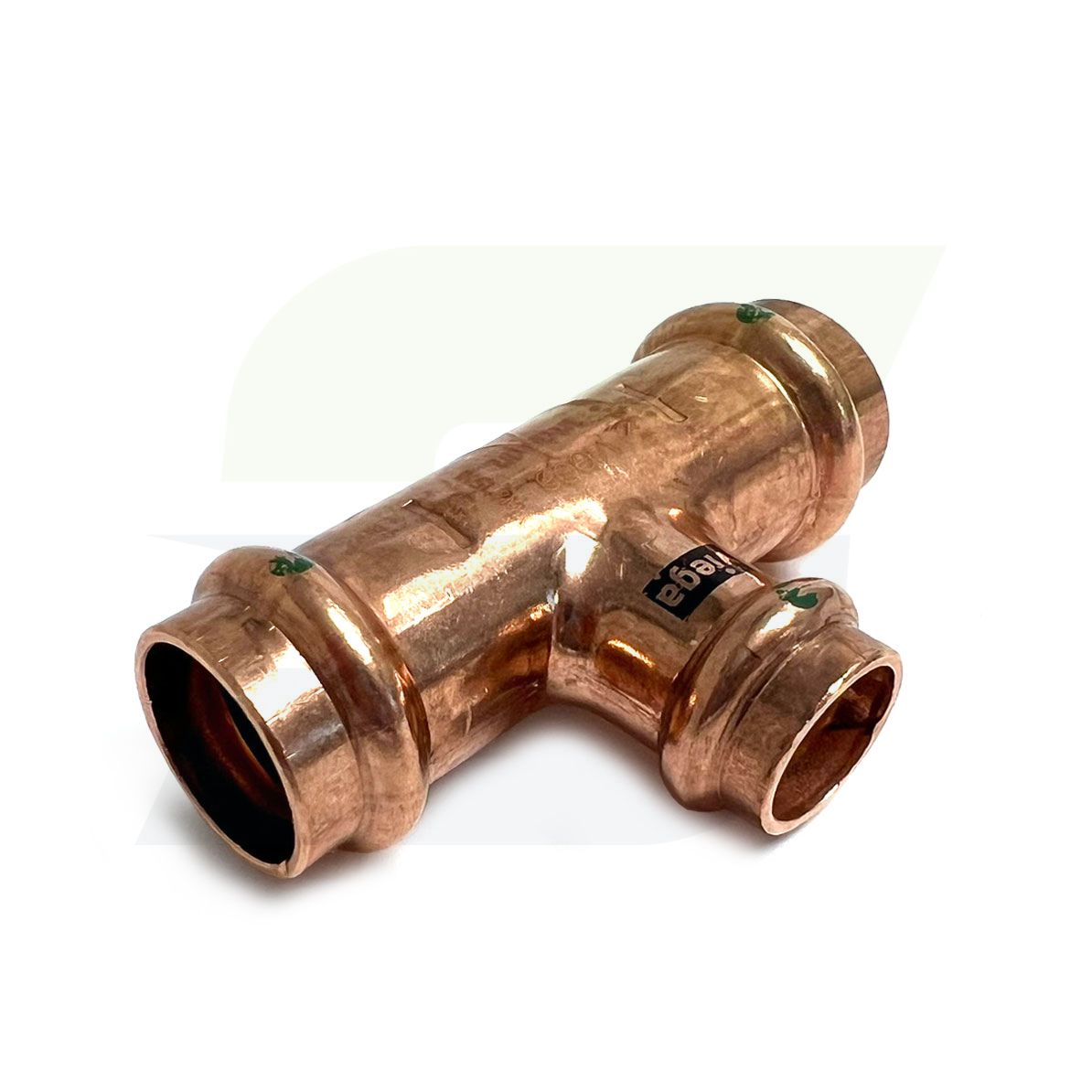 77402 - 3/4" x 3/4" x 1/2" ProPress Copper Tee