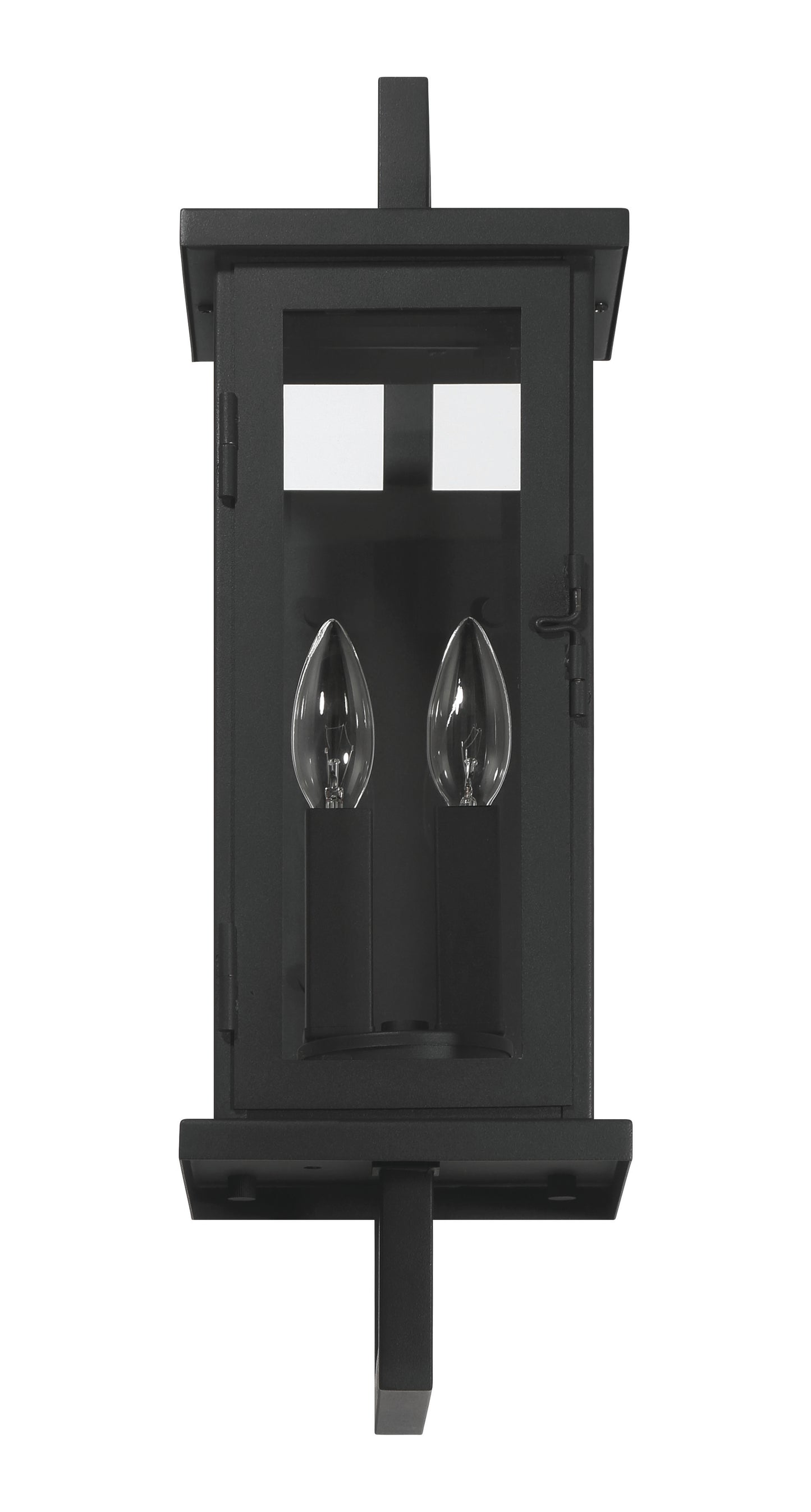 ZA8000-TB - Jordan 2 Light 20" High Outdoor Wall Lantern - Textured Black