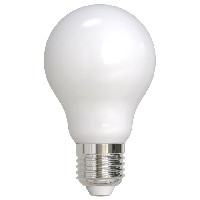 776869 - Filaments Dimmable Milky Glass A19 LED Light Bulb - 8.5 Watt - 3000K - 2 Pack