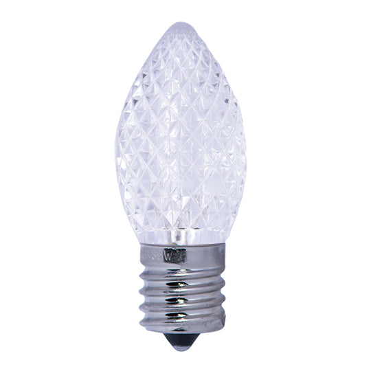 770171 - Specialty Clear C7 LED Light Bulb - 0.6 Watt - 2700K - 25 Pack