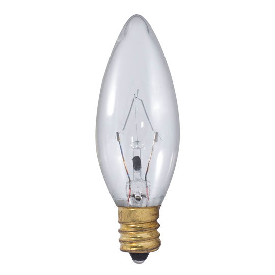 400105 - Specialty Clear B8 LED Light Bulb - 5 Watt - 2700K - 50 Pack