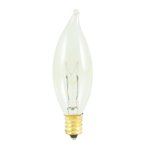 493125 - Specialty Clear CA8 LED Light Bulb - 25 Watt - 2700K - 50 Pack