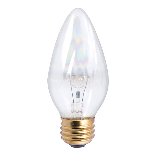 421125 - Specialty Clear F15 LED Light Bulb - 25 Watt - 2700K - 25 Pack