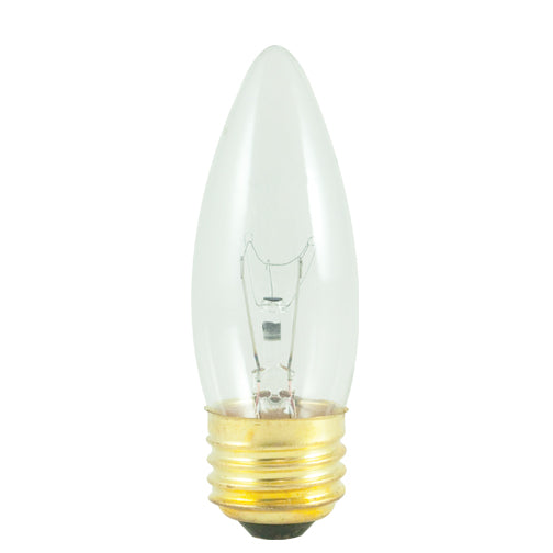 405040 - Specialty Clear B10 LED Light Bulb - 40 Watt - 2700K - 50 Pack