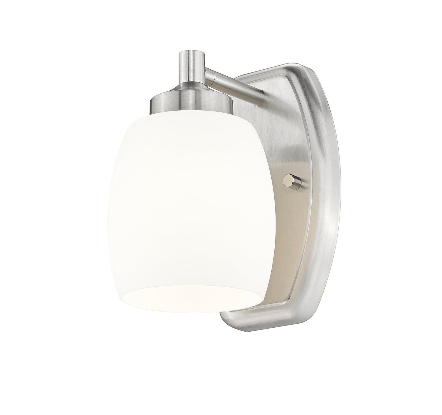 745-1S-BN - Kendrick 1 Light Wall 8" Sconce - Brushed Nickel