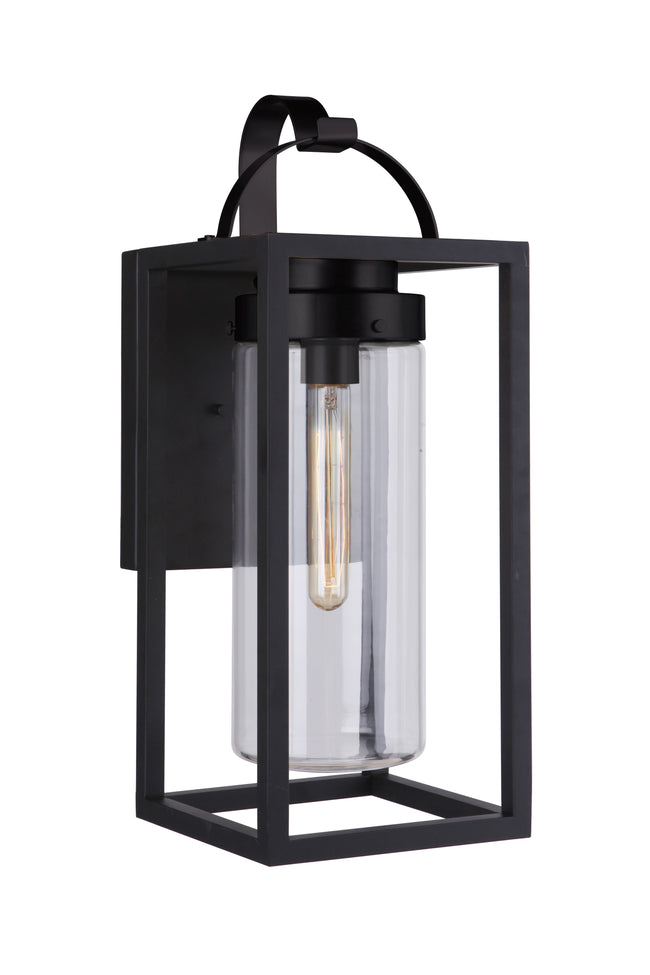 ZA4814-MN - Neo 1 Light 17" High Outdoor Wall Lantern - Midnight