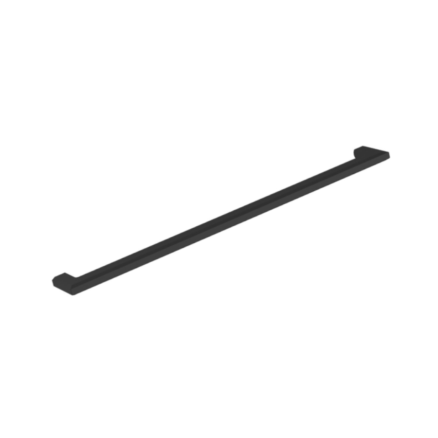 4414190 - 12" Centers - Bevel Pull - Satin Black