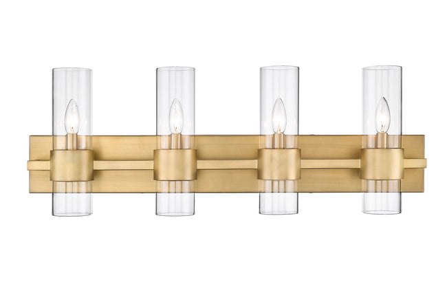 343-4V-RB - Lawson 4 Light 32" Vanity - Rubbed Brass