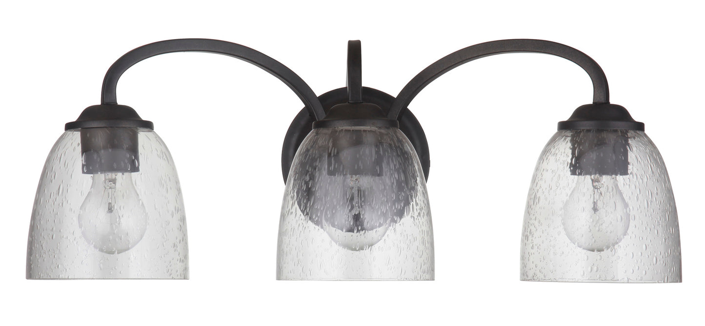 49903-ESP - Serene 3 Light 23" Wide Vanity Light - Espresso