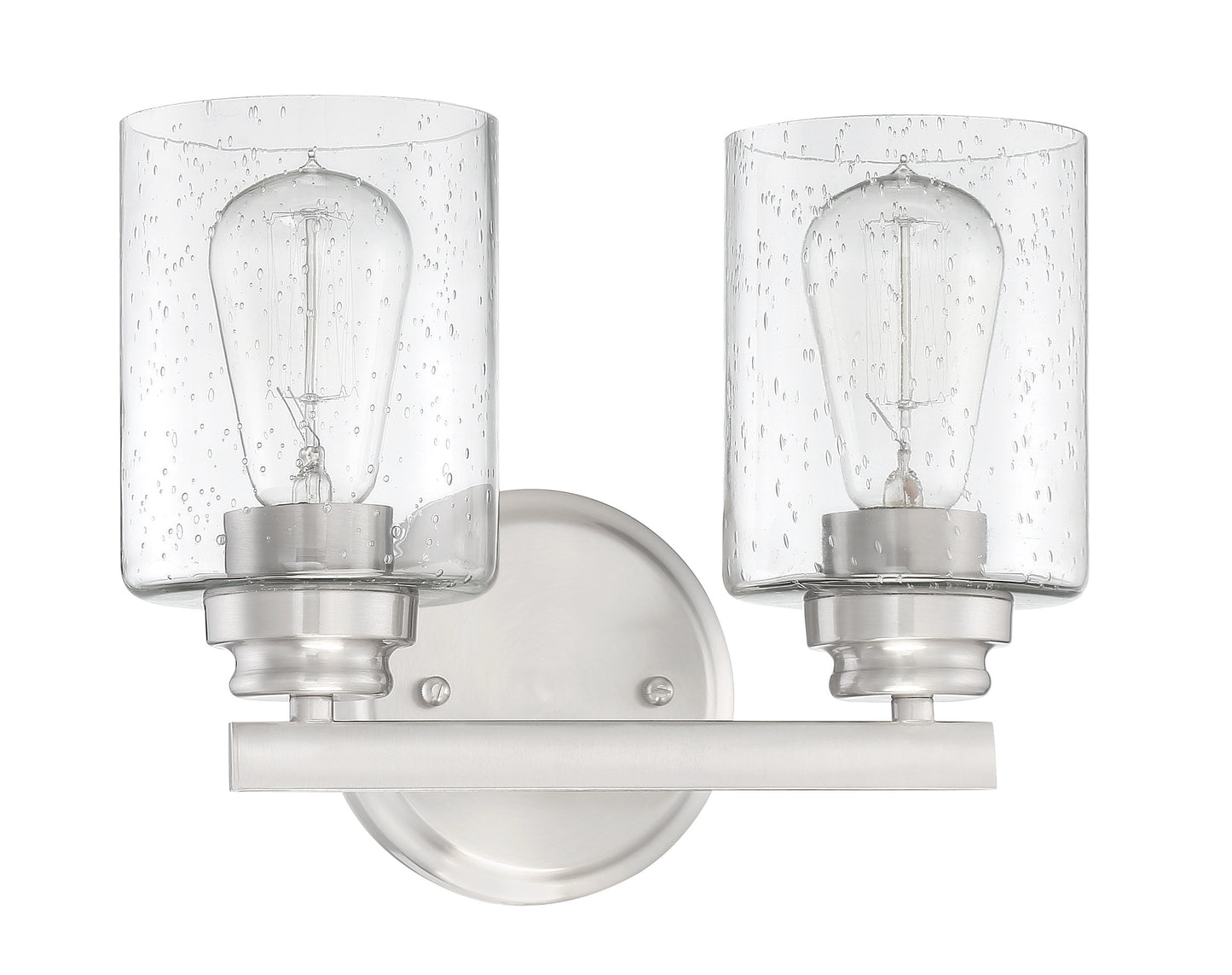 50502-BNK - Bolden 2 Light 11" Wide Vanity Light - Brushed Nickel