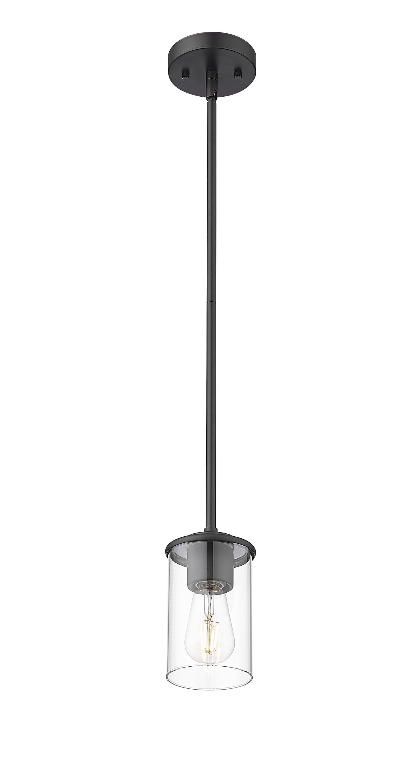 742MP-MB - Thayer 1 Light 5" Pendant - Matte Black