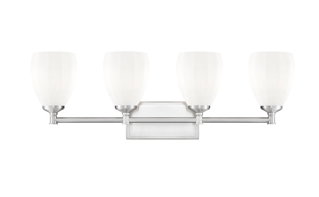 7004-4V-BN - Oren 4 Light 31" Vanity - Brushed Nickel