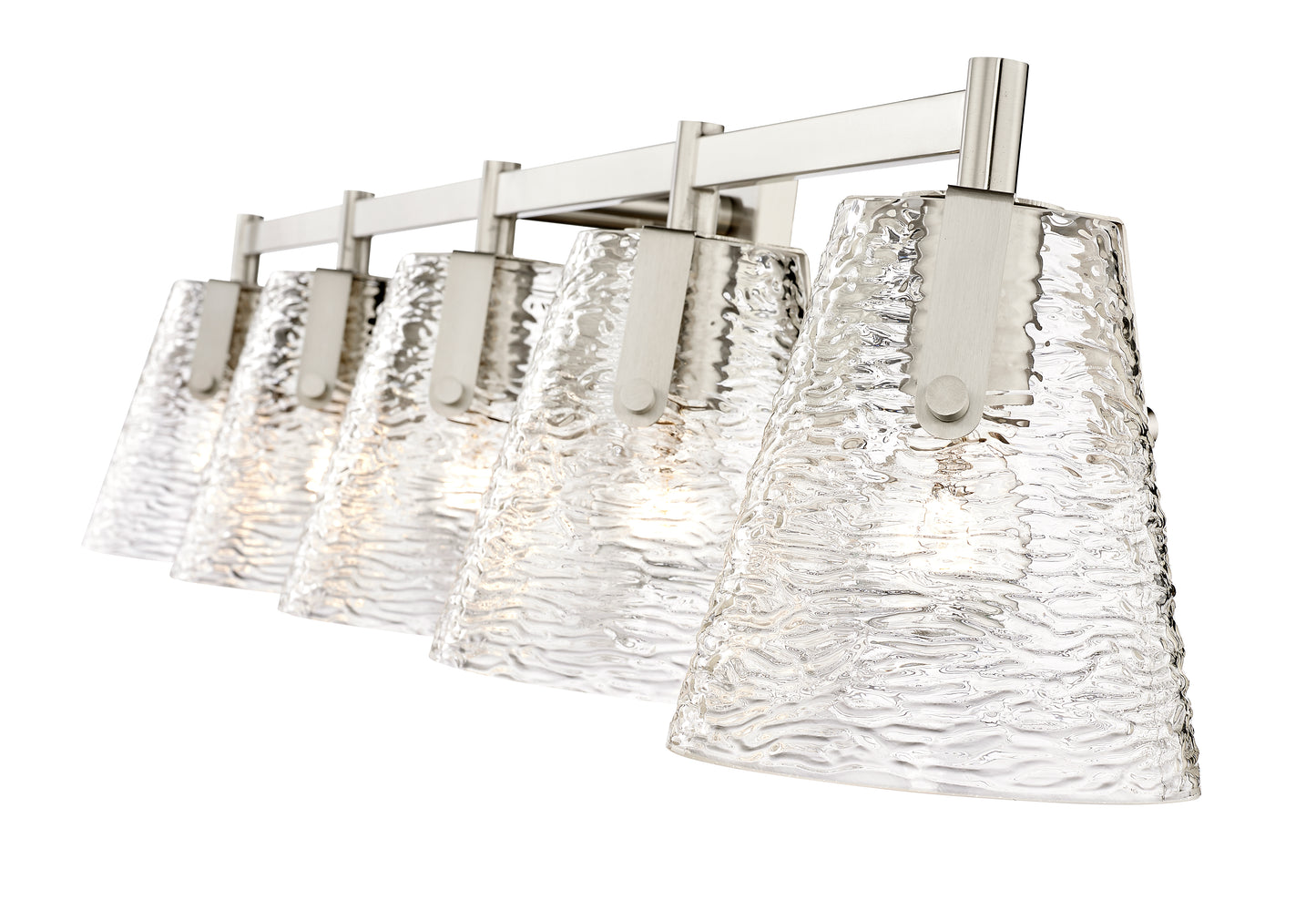 1101-5V-BN - Analia 5 Light 46" Vanity - Brushed Nickel