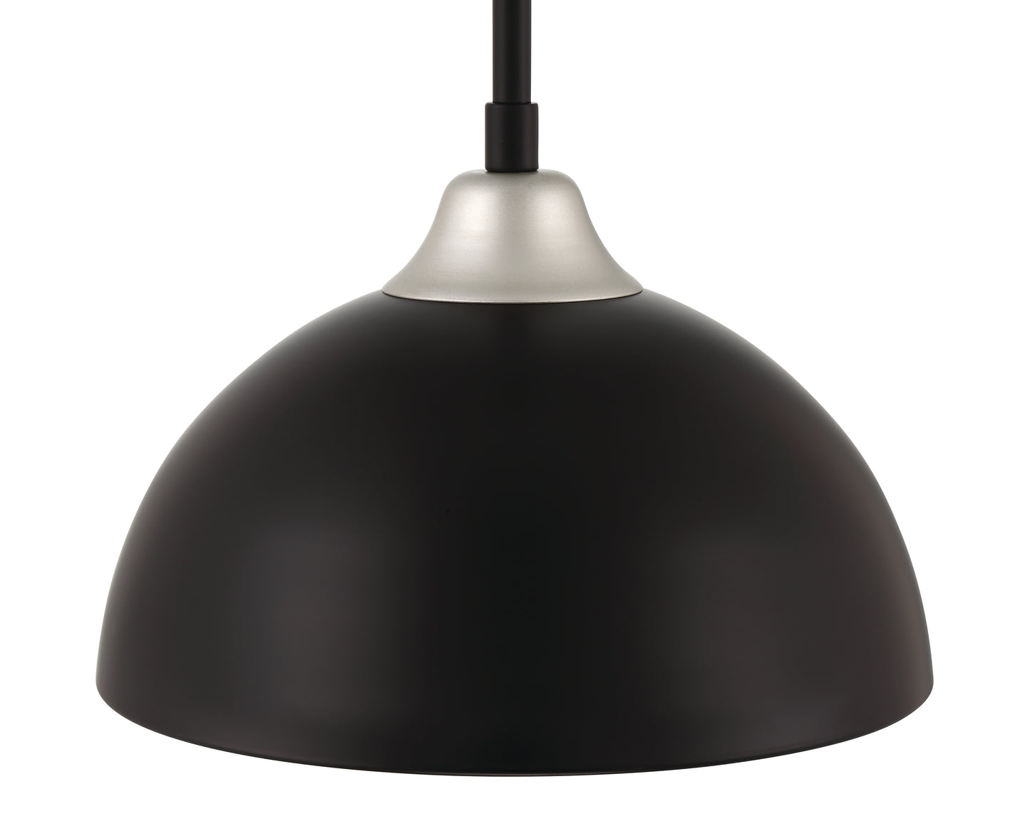ZA4911-MNSA - Kahn 1 Light 10" Wide Outdoor Pendant - Midnight / Satin Aluminum