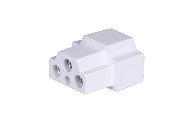 CUC10-ETE-W - Undercabinet Light Bars 0.68" Wide End to End Connector - White